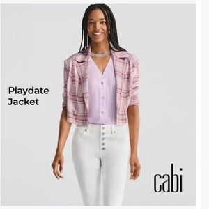 CAbi playdate jacket, size small. New without tags. So cute!